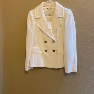 Women’s Banana Republic white lined Blazer